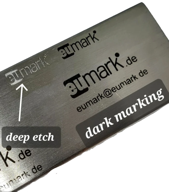 marking engraving electrochemical template